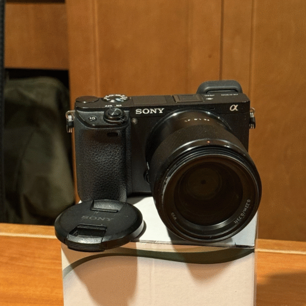 Sony Alpha A6300 24.2MP Mirrorless Digital Camera Black w/ FE F/1.8 35mm Lens